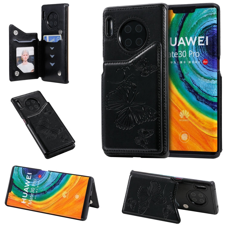 Custodia portafoglio Huawei Mate 30 in pelle TPU