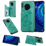Custodia portafoglio con farfalla per Galaxy S10 e S9