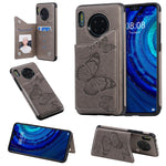 Custodia portafoglio con farfalla per Galaxy S10 e S9