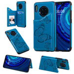 Custodia portafoglio con farfalla per Galaxy S10 e S9