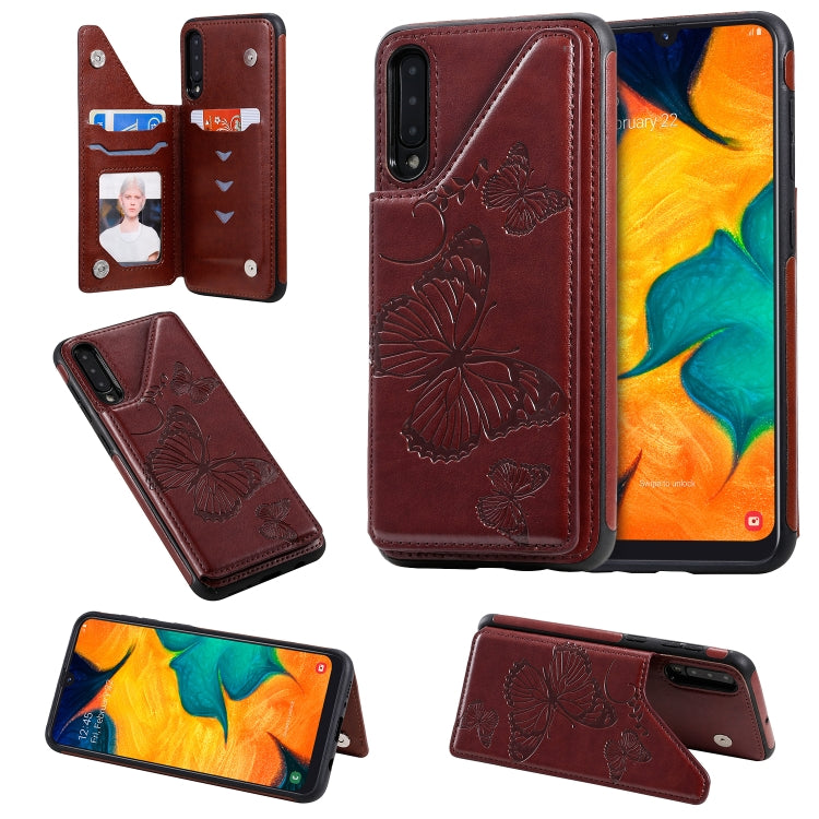 Custodia protettiva farfalla per Galaxy A50 e Note