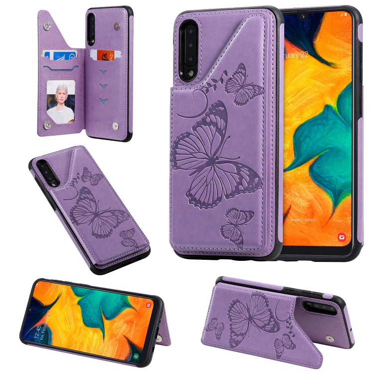 Custodia protettiva farfalla per Galaxy A50 e Note