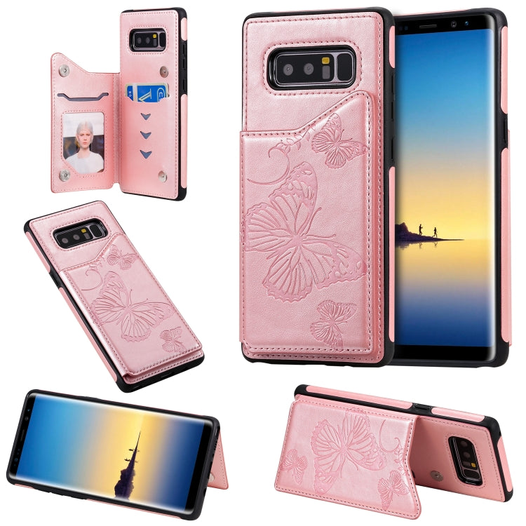 Custodia protettiva farfalla per Galaxy A50 e Note
