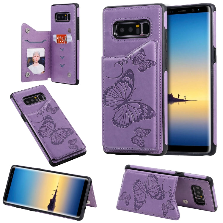 Custodia protettiva farfalla per Galaxy A50 e Note
