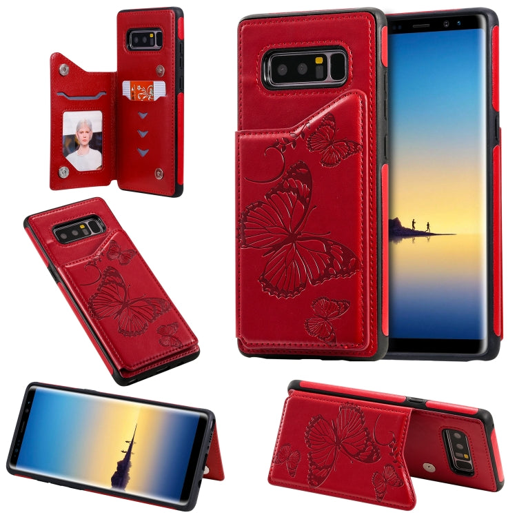 Custodia protettiva farfalla per Galaxy A50 e Note