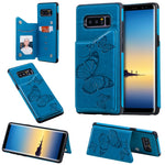 Custodia protettiva farfalla per Galaxy A50 e Note