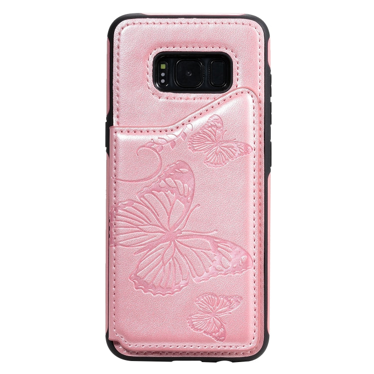 Custodia portafoglio farfalla per Galaxy Note 10 e S8