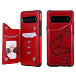 Custodia portafoglio farfalla per Samsung Galaxy S9 S10 S10 5G
