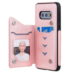 Custodia portafoglio con farfalla per Galaxy S10 e S9