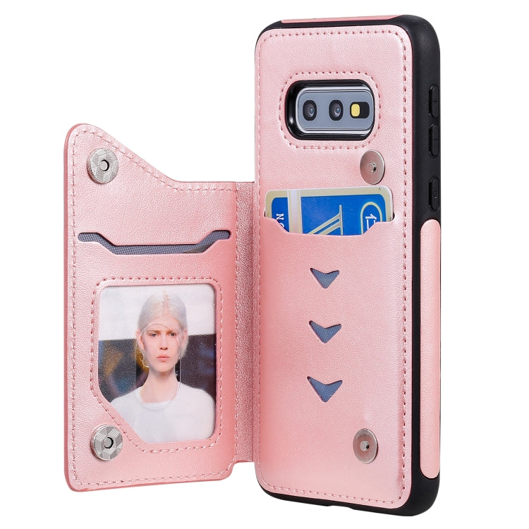 Custodia portafoglio con farfalla per Galaxy S10 e S9