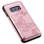 Custodia portafoglio con farfalla per Galaxy S10 e S9