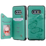 Custodia portafoglio con farfalla per Galaxy S10 e S9