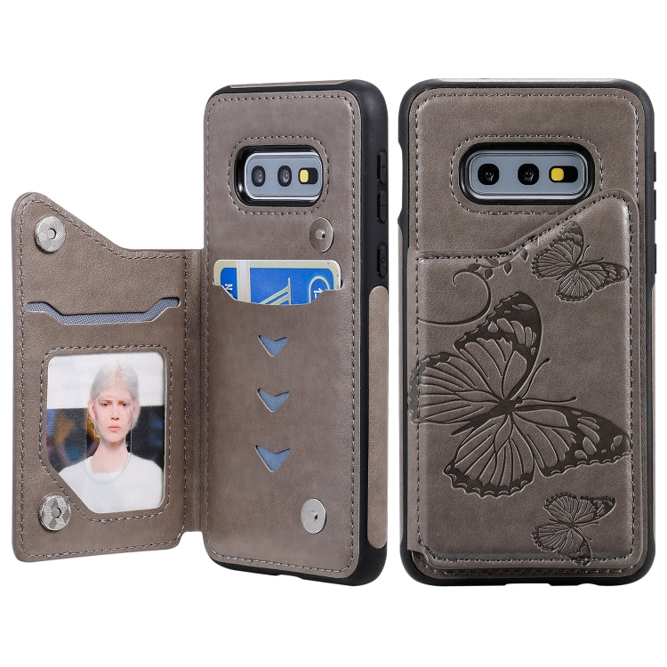 Custodia portafoglio con farfalla per Galaxy S10 e S9