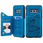 Custodia portafoglio con farfalla per Galaxy S10 e S9