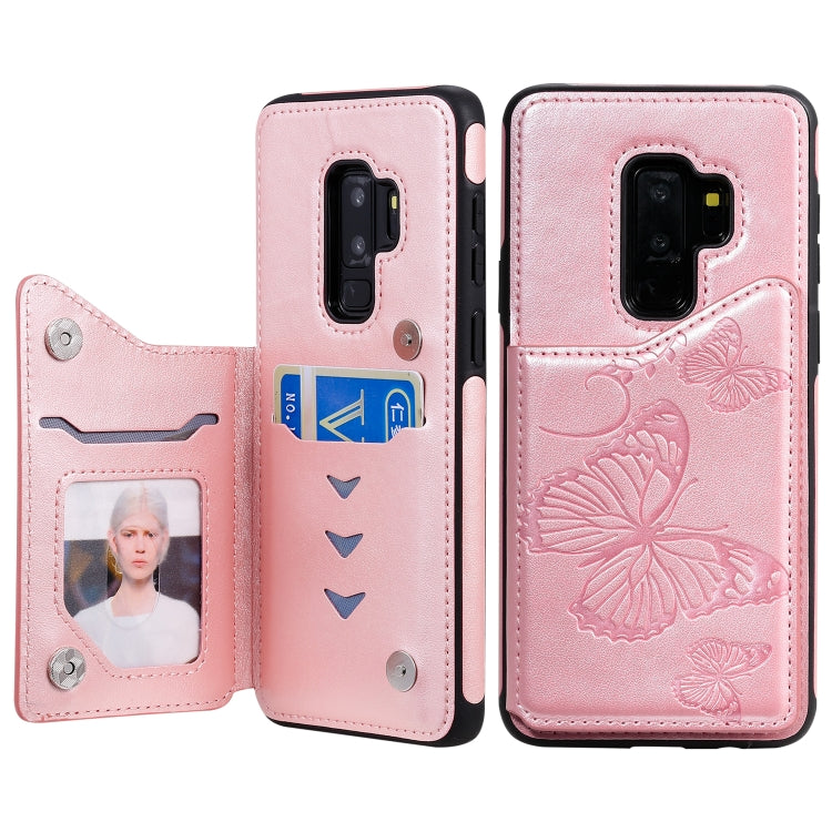 Custodia portafoglio con farfalla per Galaxy S10 e S9