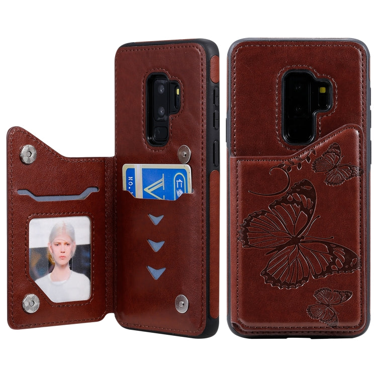 Custodia portafoglio con farfalla per Galaxy S10 e S9