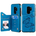 Custodia portafoglio con farfalla per Galaxy S10 e S9