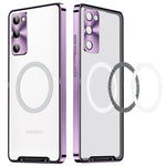 Custodia per telefono in metallo satinato, For Samsung Galaxy S20 FE, For Samsung Galaxy S21 FE 5G