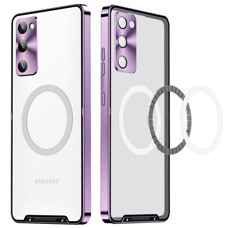 Custodia per telefono in metallo satinato, For Samsung Galaxy S20 FE, For Samsung Galaxy S21 FE 5G