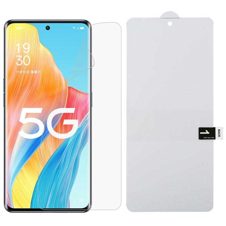 Full Screen Protector Pellicola idrogel antideflagrante, For OPPO A1 Pro / Reno8 T 5G (1 PC), For Xiaomi Redmi 11A (1 PC)