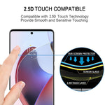 Pellicola in vetro temperato a schermo intero con bordo curvo 3D, For Motorola Edge 30 Ultra