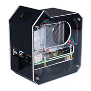 Kit Waveshare Mini Tower NAS per Raspberry Pi 4B Supporto SSD SATA M.2 fino a 2 TB