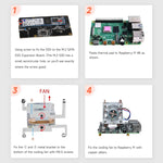 Kit Mini Tower NAS per Raspberry Pi 4B con SSD M.2 SATA