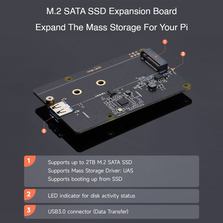 Kit Mini Tower NAS per Raspberry Pi 4B con SSD M.2 SATA