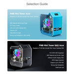 Kit Mini Tower NAS per Raspberry Pi 4B con SSD M.2 SATA