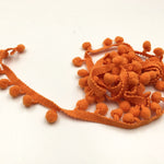 20 Iarde Pompon Nastro di Pizzo Palla di Pelliccia Rifinitura per Artigianato Fai da Te Tenda Vestiti Decorativi per La Casa Accessori per Cucire, 1CM