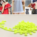 20 Iarde Pompon Nastro di Pizzo Palla di Pelliccia Rifinitura per Artigianato Fai da Te Tenda Vestiti Decorativi per La Casa Accessori per Cucire, 1CM