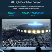 3-inch Waveshare 3-in-1 4K HDMI Switch
