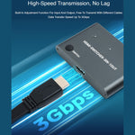 3-inch Waveshare 3-in-1 4K HDMI Switch