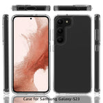 Custodia per telefono in TPU acrilico antigraffio, For Samsung Galaxy S23 5G, For Samsung Galaxy S23+ 5G, For Samsung Galaxy S23 Ultra 5G, For Samsung Galaxy A14 5G