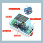 Waveshare RS485 to RJ45 DIN Rail Serial Server with POE Function