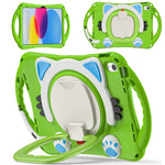 Custodia per tablet in EVA antiurto per bambini Cute Cat King, For iPad 10th Gen 10.9 2022