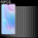 50 pellicole in vetro temperato da 0,26 mm 9H 2,5D, For Blackview A52(50 PCS)