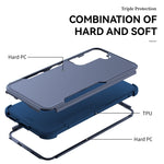 Custodia per telefono antiurto in TPU + PC, For Samsung Galaxy S23 5G, For Samsung Galaxy S23+ 5G, For Samsung Galaxy S23 Ultra 5G