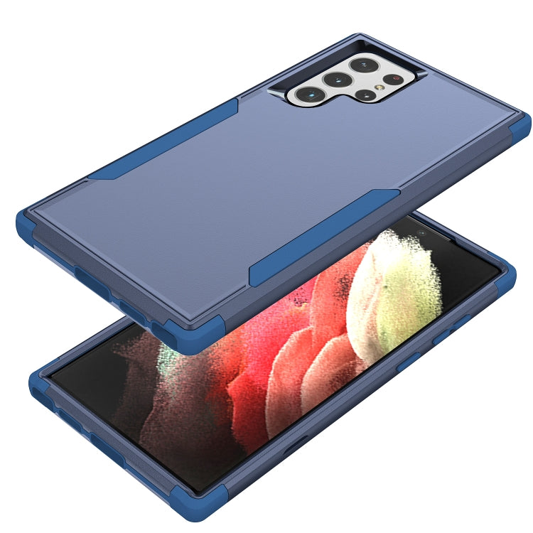 Custodia per telefono antiurto in TPU + PC, For Samsung Galaxy S22 Ultra 5G