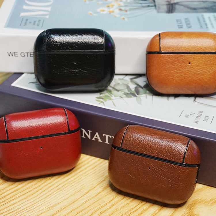Custodia protettiva antiurto in pelle per auricolari wireless con cordino, For AirPods Pro 2