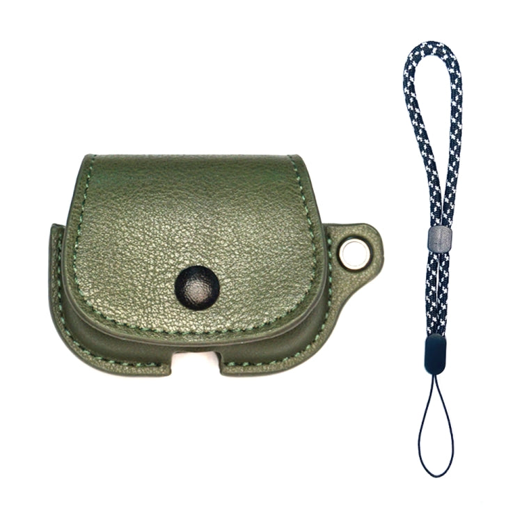 Custodia protettiva per auricolari in pelle PU stile zaino con cordino, For AirPods 1 / 2, For AirPods Pro, For AirPods 3, For AirPods Pro 2