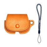 Custodia protettiva per auricolari in pelle PU stile zaino con cordino, For AirPods 1 / 2, For AirPods Pro, For AirPods 3, For AirPods Pro 2