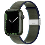 Cinturino in nylon con fibbia in metallo, For Apple Watch Series 8&7 41mm / SE 2&6&SE&5&4 40mm / 3&2&1 38mm, For Apple Watch Ultra 49mm / Series 8&7 45mm / SE 2&6&SE&5&4 44mm / 3&2&1 42mm