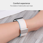 Cinturino in nylon con fibbia in metallo, For Apple Watch Series 8&7 41mm / SE 2&6&SE&5&4 40mm / 3&2&1 38mm, For Apple Watch Ultra 49mm / Series 8&7 45mm / SE 2&6&SE&5&4 44mm / 3&2&1 42mm