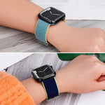 Cinturino in nylon con fibbia in metallo, For Apple Watch Series 8&7 41mm / SE 2&6&SE&5&4 40mm / 3&2&1 38mm, For Apple Watch Ultra 49mm / Series 8&7 45mm / SE 2&6&SE&5&4 44mm / 3&2&1 42mm