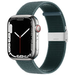 Cinturino in nylon con fibbia in metallo, For Apple Watch Series 8&7 41mm / SE 2&6&SE&5&4 40mm / 3&2&1 38mm, For Apple Watch Ultra 49mm / Series 8&7 45mm / SE 2&6&SE&5&4 44mm / 3&2&1 42mm