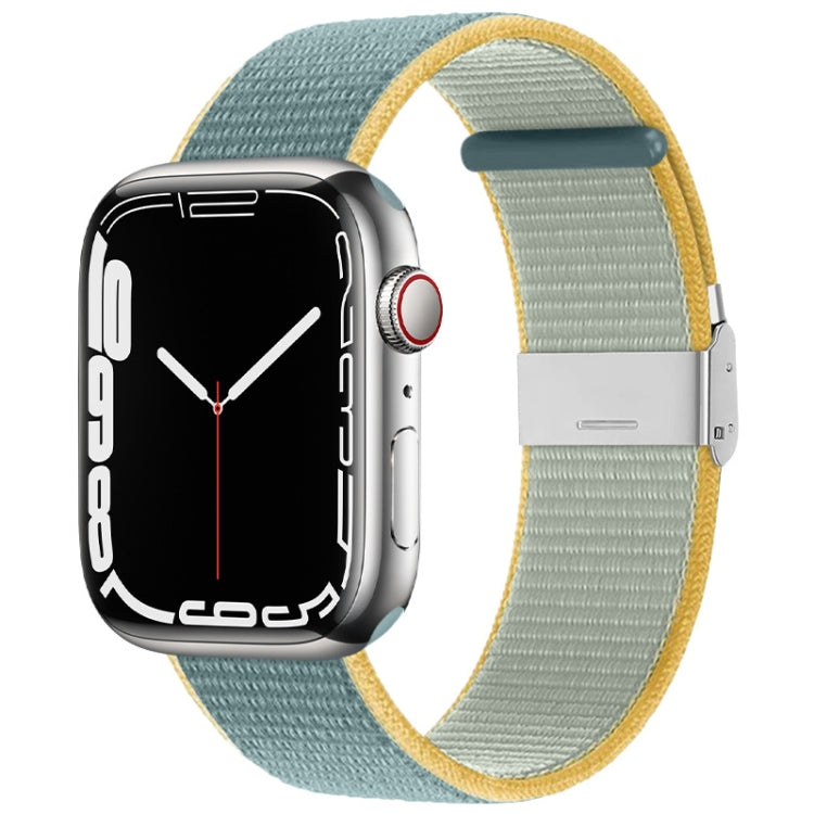 Cinturino in nylon con fibbia in metallo, For Apple Watch Series 8&7 41mm / SE 2&6&SE&5&4 40mm / 3&2&1 38mm, For Apple Watch Ultra 49mm / Series 8&7 45mm / SE 2&6&SE&5&4 44mm / 3&2&1 42mm