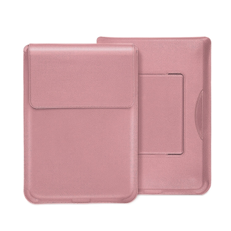 Borsa per laptop 4 in 1 in pelle PU con staffa funzionale, For MacBook 12 / 14 inch, For MacBook 15 / 16 inch