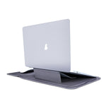 Borsa per laptop 4 in 1 in pelle PU con staffa funzionale, For MacBook 12 / 14 inch, For MacBook 15 / 16 inch