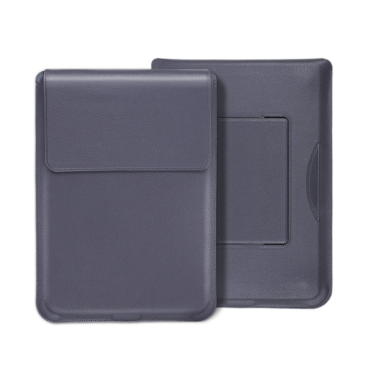 Borsa per laptop 4 in 1 in pelle PU con staffa funzionale, For MacBook 12 / 14 inch, For MacBook 15 / 16 inch